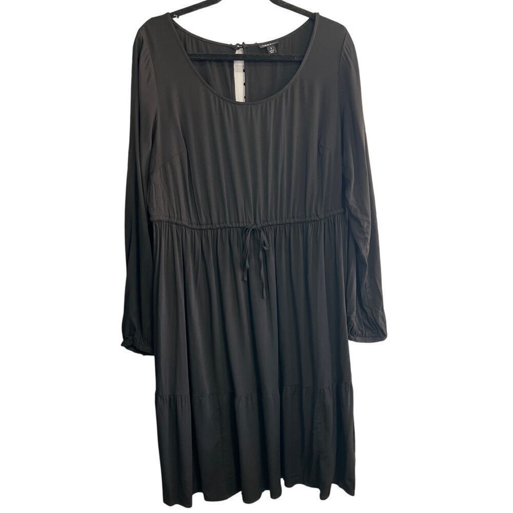 Torrid Black Long Sleeve Dress Size 1